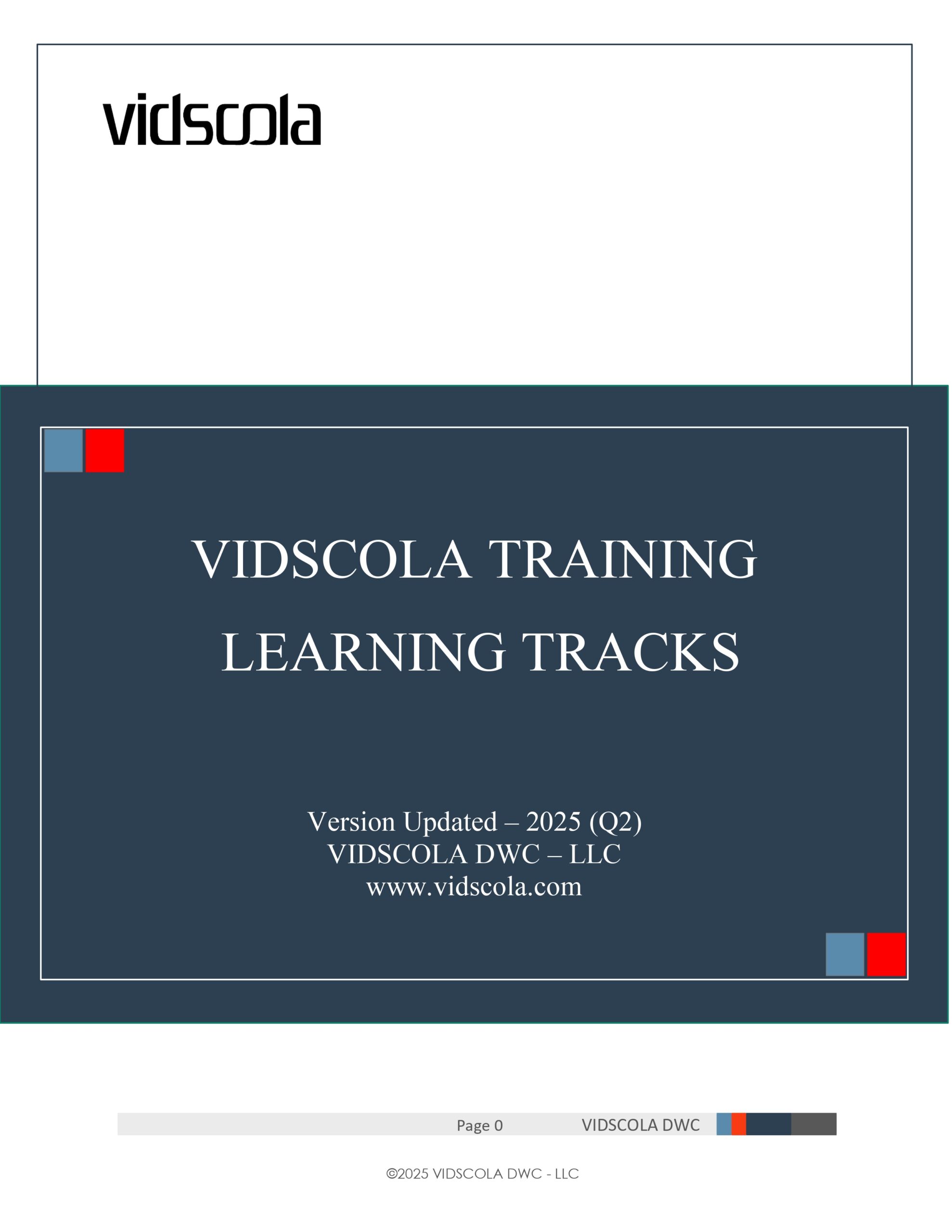 VIDSCOLA Courses List